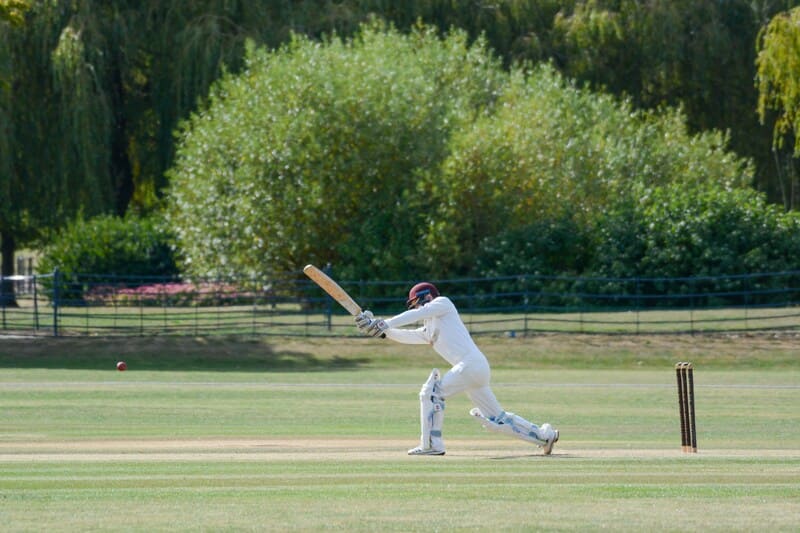 1 cricket player.