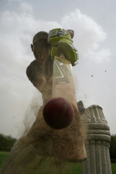 Cricket player.